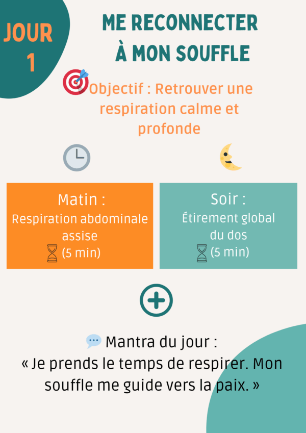 Pack 5 jours : Je détends mon corps et ma tête – Image 3