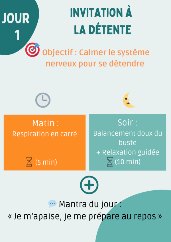 Pack 5 jours : Je me relâche pour mieux dormir – Image 3