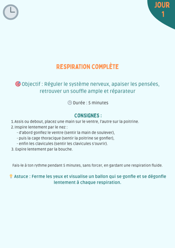 Pack 5 jours : J'évacue mon stress – Image 4